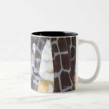 Giraffes at Tama Zoo, Tama Zoo, Tokyo Mugs