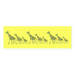 Giraffes Bookmark business cards