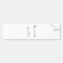 Giraffes Bumper Sticker