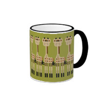 GIRAFFES COFFEE MUGS