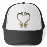 Giraffes In Love Trucker Hats