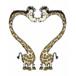 Giraffes In Love t-shirts