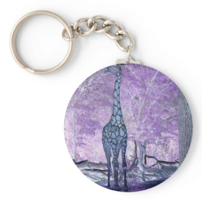 Giraffes Keychain by Incatneato