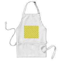 Giraffes on yellow apron