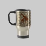 Giraffes Retro Dad  Travel Mug mugs
