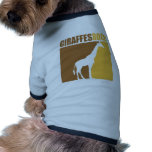 Giraffes Rock! #2 Pet Tee