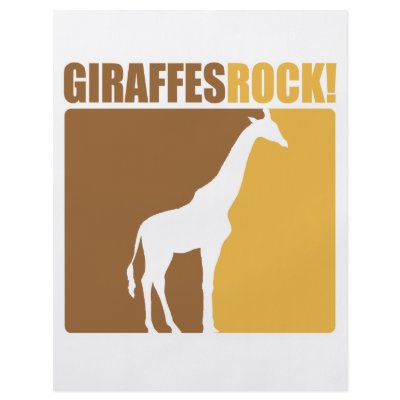Giraffes Rock! #2 Flyer Design by designs_that_rock