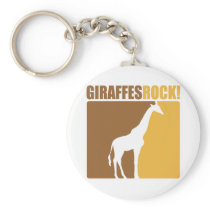 Giraffes Rock! #2 Key Chain
