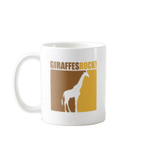 Giraffes Rock! #2 Coffee Mugs