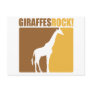 Giraffes Rock! #2 Postcard