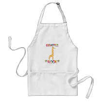 GIRAFFES ROCK APRONS