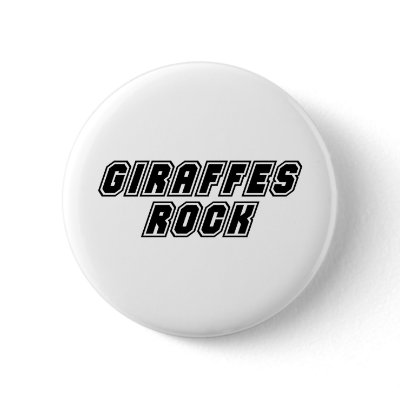 Giraffes Rock Pins by dustin1175