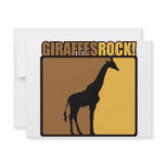 Giraffes Rock! Invite