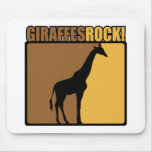 Giraffes Rock! Mousepads