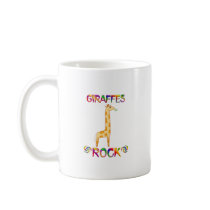 GIRAFFES ROCK MUG