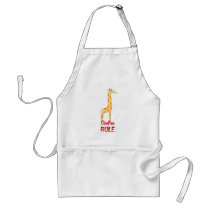 Giraffes Rule Apron