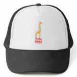 Giraffes Rule Mesh Hat