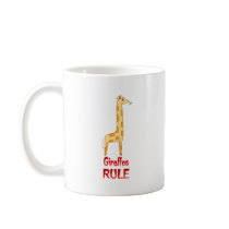 Giraffes Rule Mug