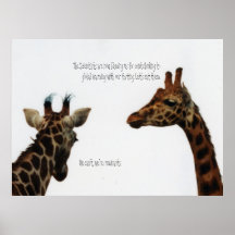 giraffes vs scientists posters