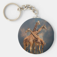 GIRAFFIC FANTASY KEYCHAIN