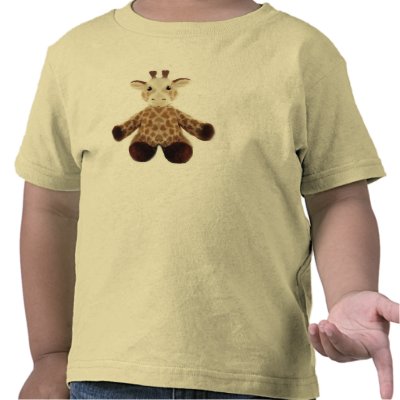 giraffie tee shirt by Animal_Junction