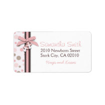 Girl Address Label