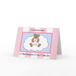 Girl  Adoption Greeting Card