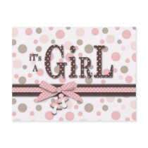 Girl Advice Postcard