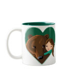 Girl and Bear mugs