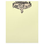 Girl and Boy Reading letterhead
