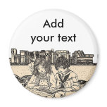 Girl and Boy Reading