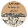Girl and Boy Reading
