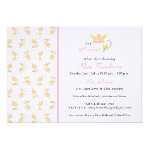 Girl Baby Shower Invitation - Little Princess