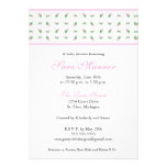 Girl Baby Shower Invitation - Rosebud