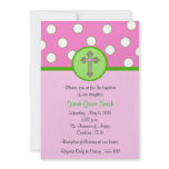 Girl Baptism Invitation