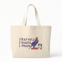 GIRL BARREL RACING TOTE BAG