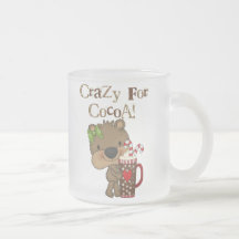 Girl Bear Crazy For Cocoa Coffee Mugs