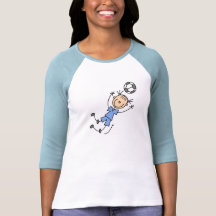 Girl Blue Soccer Uniform Tshirts and Gifts