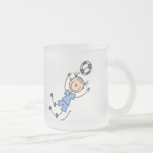 Girl Blue Soccer Uniform Tshirts and Gifts Coffee Mug