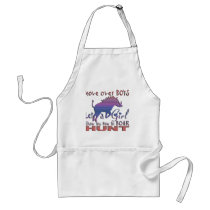 GIRL BOAR HUNTING APRON
