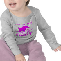 GIRL BOAR HUNTING T SHIRTS