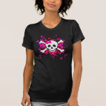 Girl Cartoon Skull T-shirt