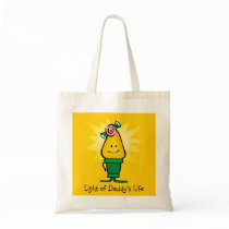 Girl Christmas Light Custom Bag