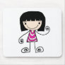 girl  collection mouse pad