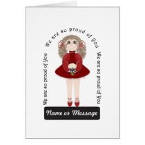 Girl Dance Personalized Cards