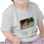 Girl feeding Rabbits T-shirt