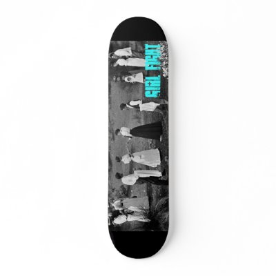 girl fight skate board decks by enjlacrosse06