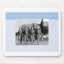 GIRL FIGHTER JET PILOTS MOUSEPADS