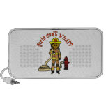 Girl Firefighter Speaker System