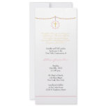 Girl First Communion Personalized Announcement